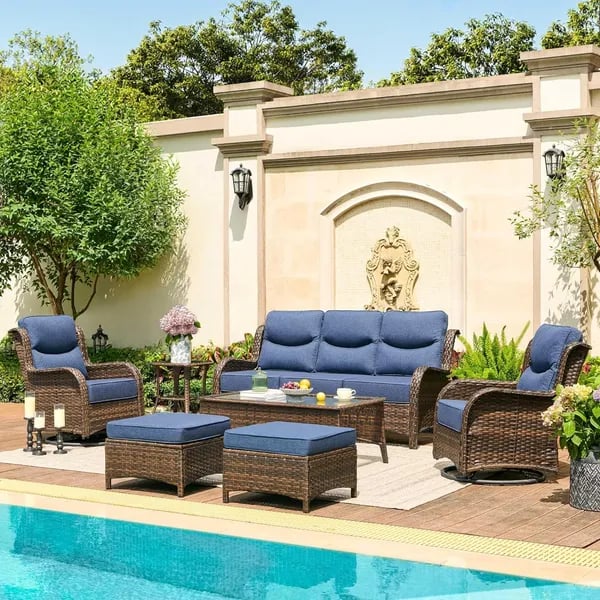Does Your Backyard Need a Sofa This Lush? My Real Review of the Hillga Luxury Patio Set Cover